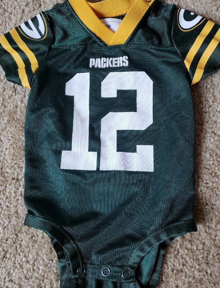 NFL Packers Jersey: Rodgers Infant Onsie